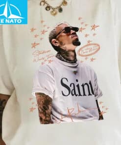 Chris Brown Saint Stadium World Tour Fan Shirt3