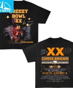 Chris Brown Tour 2025 Shirt