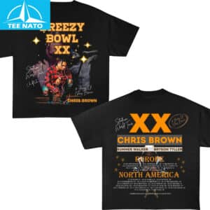 Chris Brown Tour 2025 Shirt 14 Chris Brown Tour 2025 Shirt