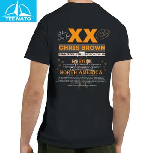 Chris Brown Tour 2025 Shirt - Image 4