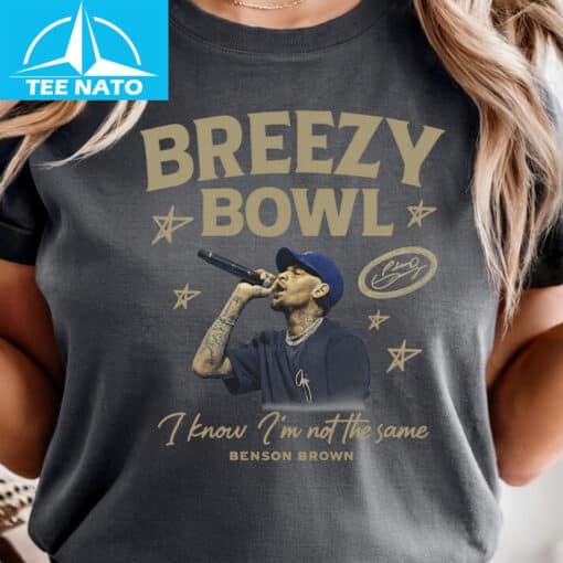 Chris Brown Tour Breezy Bowl XX Inspired Shirt - Image 2