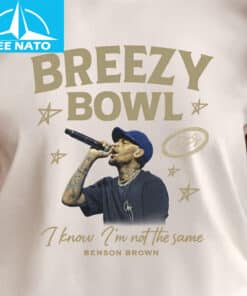 Chris Brown Tour Breezy Bowl XX Inspired Shirt2