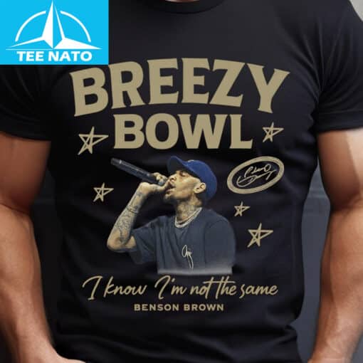 Chris Brown Tour Breezy Bowl XX Inspired Shirt - Image 4