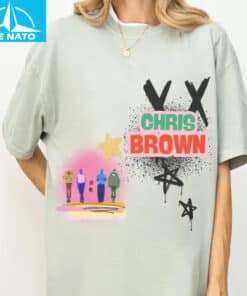 Chris Brown VX Graffiti Style Fan Shirt3