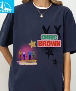 Chris Brown VX Graffiti Style Fan Shirt4
