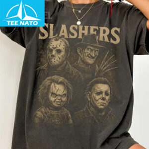 Chucky Michael Myers Jason Voorhees Freddy Krueger Halloween Shirt 12 Chucky Michael Myers Jason Voorhees Freddy Krueger Halloween Shirt