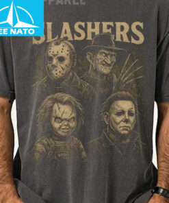 Chucky Michael Myers Jason Voorhees Freddy Krueger Halloween Shirt3