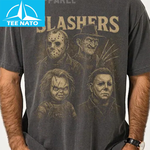 Chucky Michael Myers Jason Voorhees Freddy Krueger Halloween Shirt - Image 4