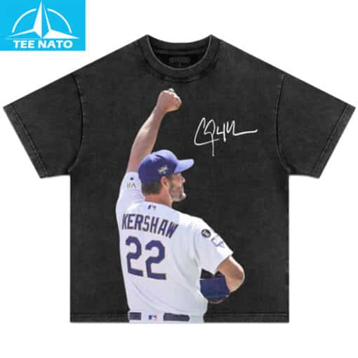 Clayton Kershaw Dodgers Signature Shirt - Image 3