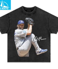 Clayton Kershaw Pitching Pose Shirt2