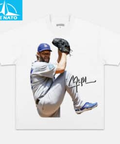 Clayton Kershaw Pitching Pose Shirt4
