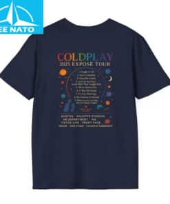 Coldplay 2025 Tracklist Cam Scandal Shirt 3