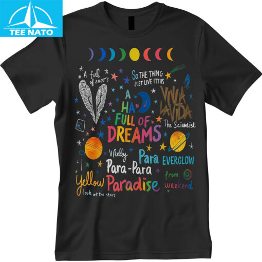 Coldplay Band A Sky Full of Dreams Shirt