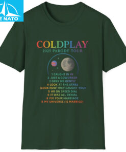 Coldplay Cheaters Meme 2025 Shirt4