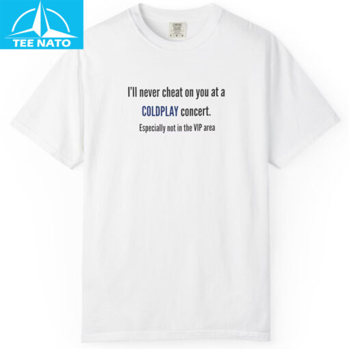 Coldplay Concert Cheating Shirt - Image 3