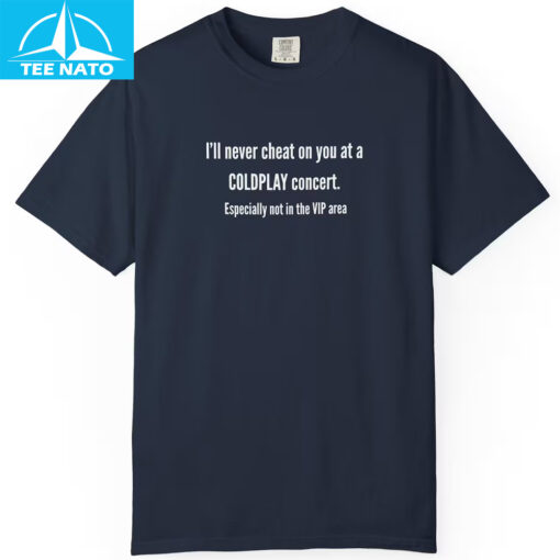 Coldplay Concert Cheating Shirt - Image 4