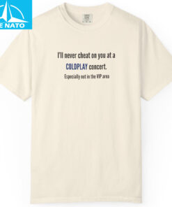 Coldplay Concert Cheating Shirt4