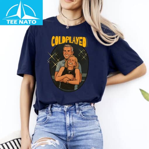 Coldplay Couple Concert Shirt - Image 2