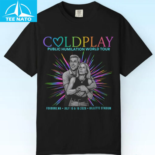 Coldplay Couple “Public Humiliation World Tour” Shirt