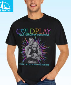 Coldplay Couple Public Humiliation World Tour Shirt3
