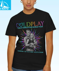 Coldplay Couple Public Humiliation World Tour Shirt4