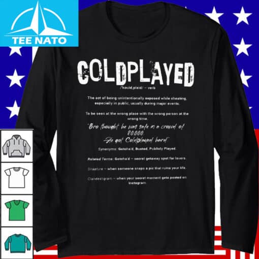Coldplay Ruined My Marriage Shirt - Image 3