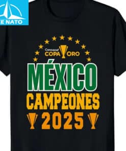 Concacaf Copa Oro Mexico Campeones 2025 Soccer Shirt