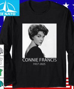 Connie Francis 1937 2025 Memorial Photo Shirt2
