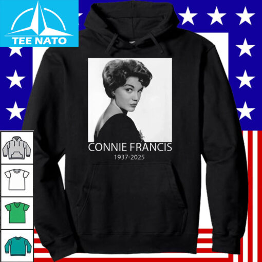 Connie Francis 1937-2025 Memorial Photo Shirt - Image 4