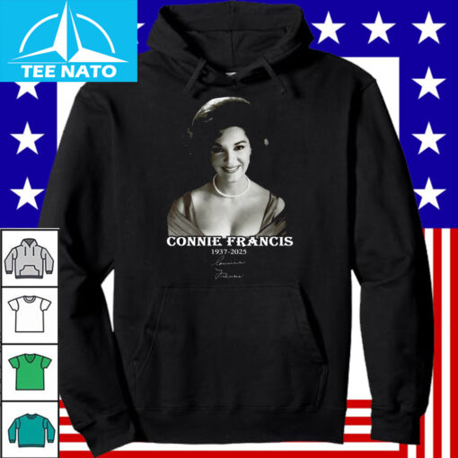 Connie Francis 1937-2025 Memorial Shirt - Image 4