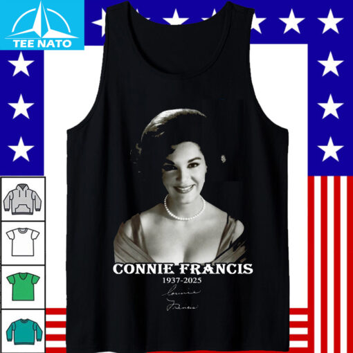 Connie Francis 1937-2025 Memorial Shirt - Image 5