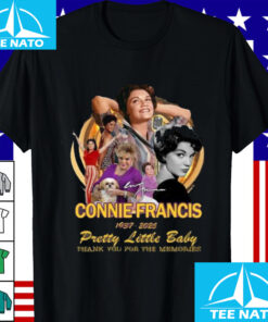 Connie Francis 1937 2025 Pretty Little Baby Memories Shirt2