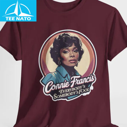 Connie Francis Everybody's Somebody's Fool Portrait Shirt - Image 3