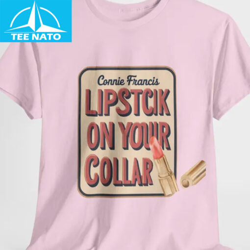 Connie Francis Lipstick On Your Collar Graphic Shirt - Image 4