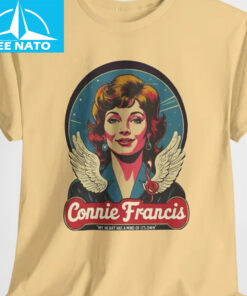 Connie Francis My Heart Has A Mind Of Its Own Angel Shirt1
