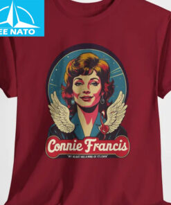 Connie Francis My Heart Has A Mind Of Its Own Angel Shirt3