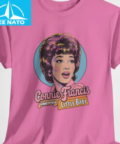Connie Francis Pretty Little Baby Cartoon Shirt1