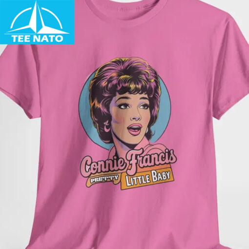 Connie Francis Pretty Little Baby Cartoon Shirt - Image 2