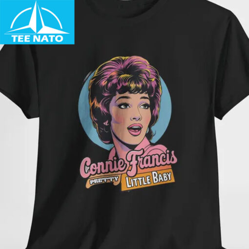 Connie Francis Pretty Little Baby Cartoon Shirt - Image 3