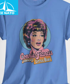 Connie Francis Pretty Little Baby Cartoon Shirt3