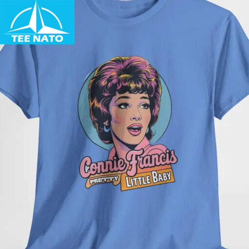 Connie Francis Pretty Little Baby Cartoon Shirt - Image 4
