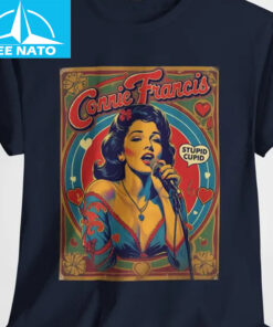 Connie Francis Stupid Cupid Vintage Graphic Shirt3
