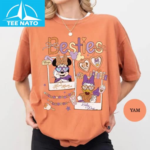 Coquette Bows Minnie and Daisy Halloween shirt - Image 3