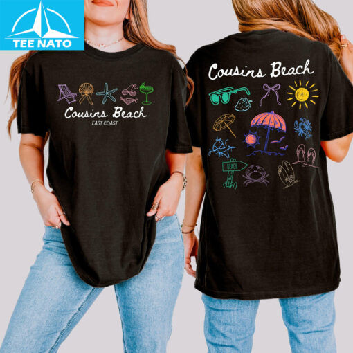 Cousins Beach East Coast Summer Graphic Shirt