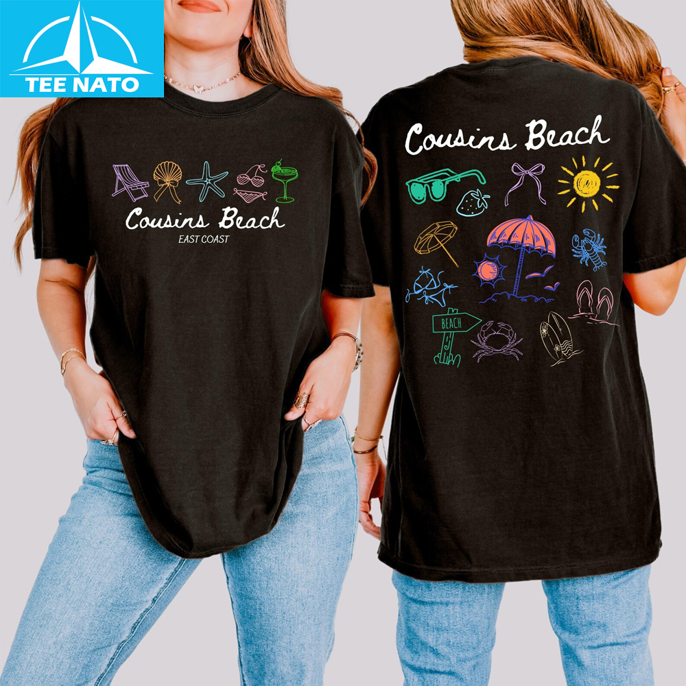 Cousins Beach East Coast Summer Graphic Shirt
