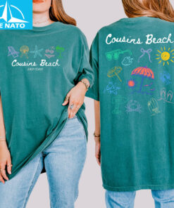 Cousins Beach East Coast Summer Graphic Shirt3