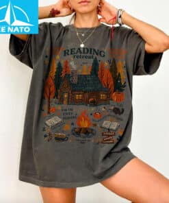 Cozy Cabin Reading Retreat Shirt 1