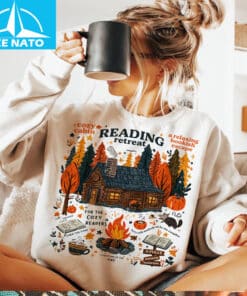 Cozy Cabin Reading Retreat Shirt3 1