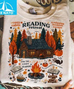 Cozy Cabin Reading Retreat Shirt4 1