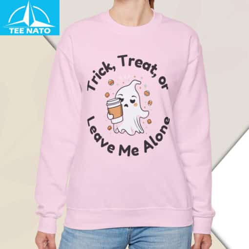Cozy Ghost Coffee Shirt - Image 4